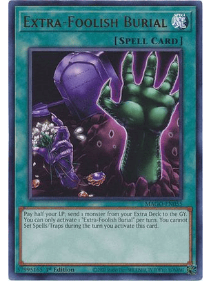 Extra-Foolish Burial - MAGO-EN055 - Rare