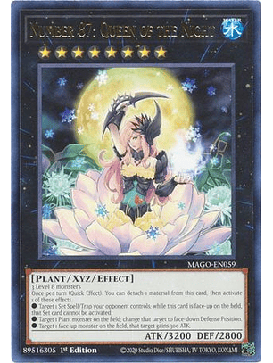 Number 87: Queen of the Night - MAGO-EN059 - Rare 