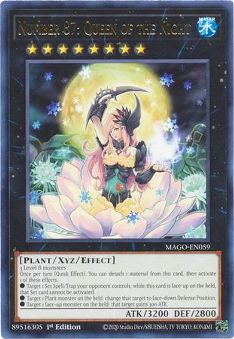 Number 87: Queen of the Night - MAGO-EN059 - Rare 