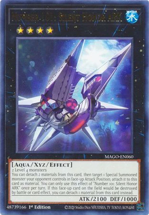 Number 101: Silent Honor ARK - MAGO-EN060 - Rare