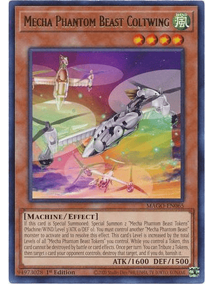 Mecha Phantom Beast Coltwing - MAGO-EN065 - Rare