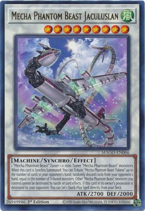Mecha Phantom Beast Jaculuslan - MAGO-EN066 - Rare 