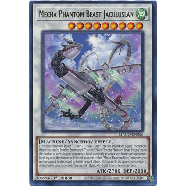 Mecha Phantom Beast Jaculuslan - MAGO-EN066 - Rare 