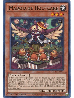Madolche Hootcake - MAGO-EN068 - Rare