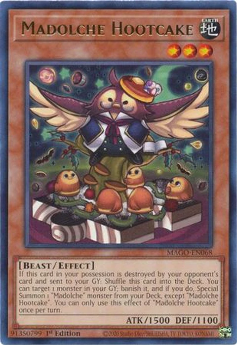 Madolche Hootcake - MAGO-EN068 - Rare