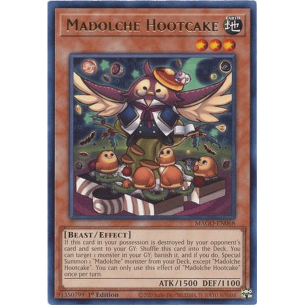 Madolche Hootcake - MAGO-EN068 - Rare