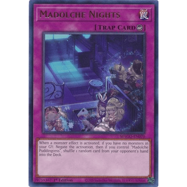 Madolche Nights - MAGO-EN070 - Rare 