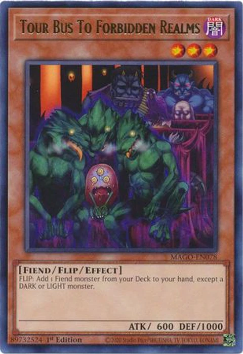 Tour Bus To Forbidden Realms - MAGO-EN078 - Rare