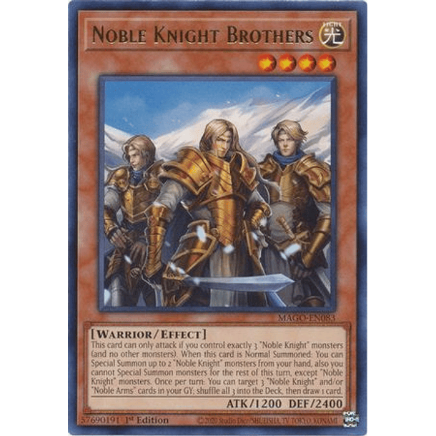 Noble Knight Brothers - MAGO-EN083 - Rare