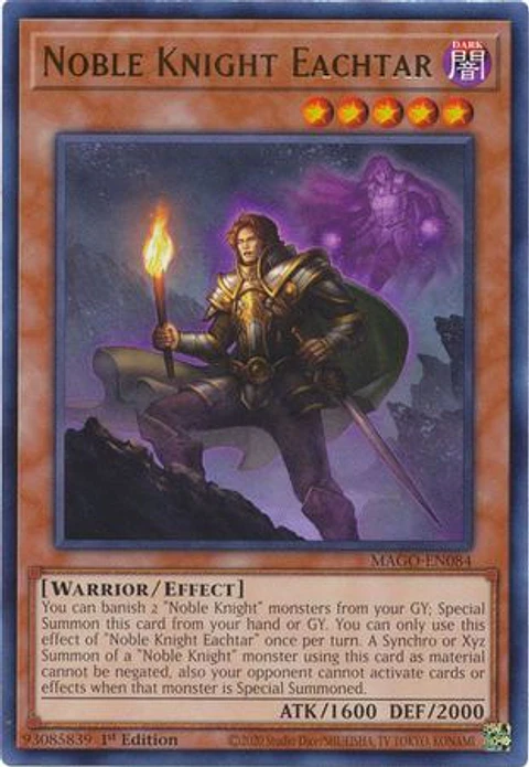Noble Knight Eachtar - MAGO-EN084 - Rare