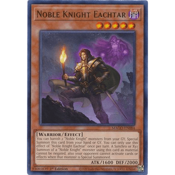 Noble Knight Eachtar - MAGO-EN084 - Rare