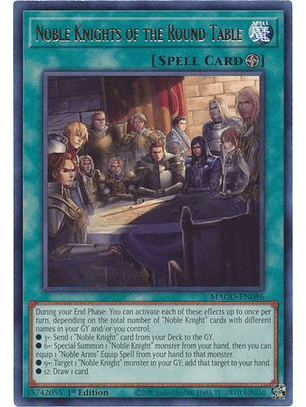 Noble Knights of the Round Table - MAGO-EN086 - Rare