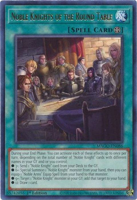 Noble Knights of the Round Table - MAGO-EN086 - Rare