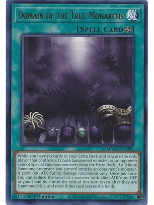 Domain of the True Monarchs - MAGO-EN090 - Rare