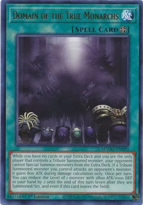 Domain of the True Monarchs - MAGO-EN090 - Rare