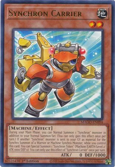 Synchron Carrier - MAGO-EN094 - Rare