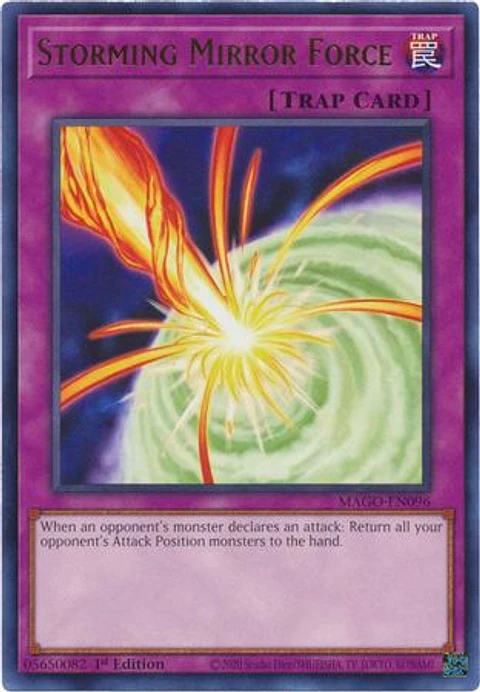 Storming Mirror Force - MAGO-EN096 - Rare