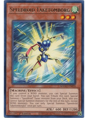 Speedroid Taketomborg - MAGO-EN098 - Rare