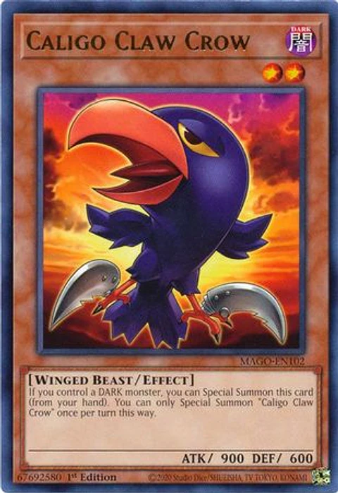 Caligo Claw Crow - MAGO-EN102 - Rare