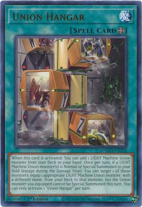 Union Hangar - MAGO-EN103 - Rare 