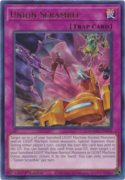 Union Scramble - MAGO-EN104 - Rare