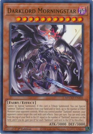 Darklord Morningstar - MAGO-EN105 - Rare 1