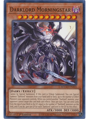 Darklord Morningstar - MAGO-EN105 - Rare