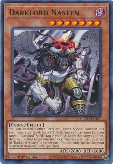 Darklord Nasten - MAGO-EN107 - Rare