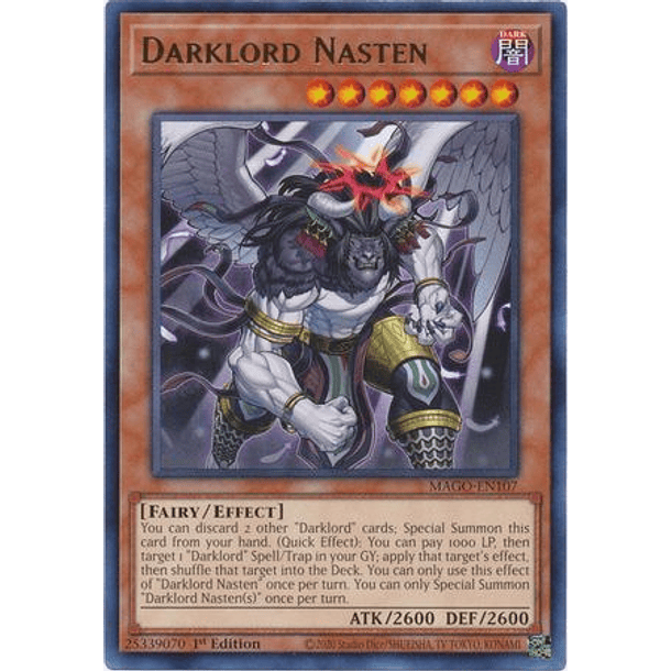 Darklord Nasten - MAGO-EN107 - Rare