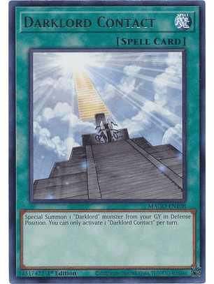 Darklord Contact - MAGO-EN108 - Rare