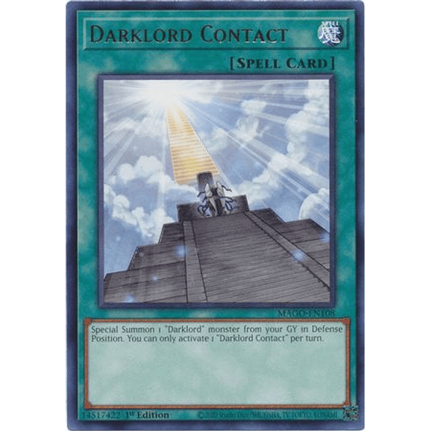 Darklord Contact - MAGO-EN108 - Rare