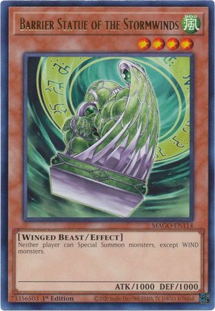 Barrier Statue of the Stormwinds - MAGO-EN114 - Rare 1