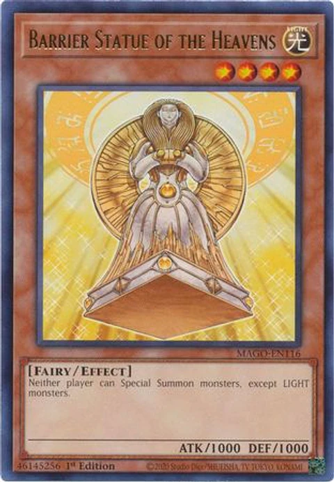 Barrier Statue of the Heavens - MAGO-EN116 - Rare