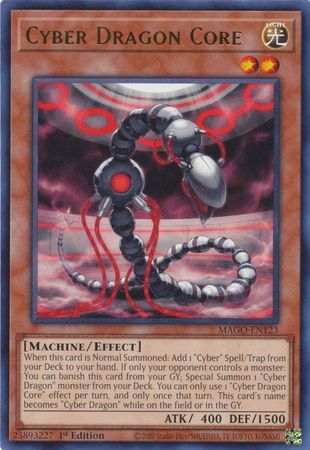 Cyber Dragon Core - MAGO-EN123 - Rare 1