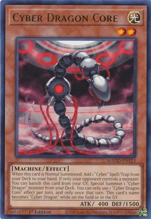 Cyber Dragon Core - MAGO-EN123 - Rare