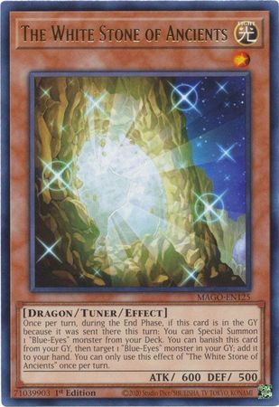 The White Stone of Ancients - MAGO-EN125 - Rare 1