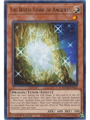 The White Stone of Ancients - MAGO-EN125 - Rare