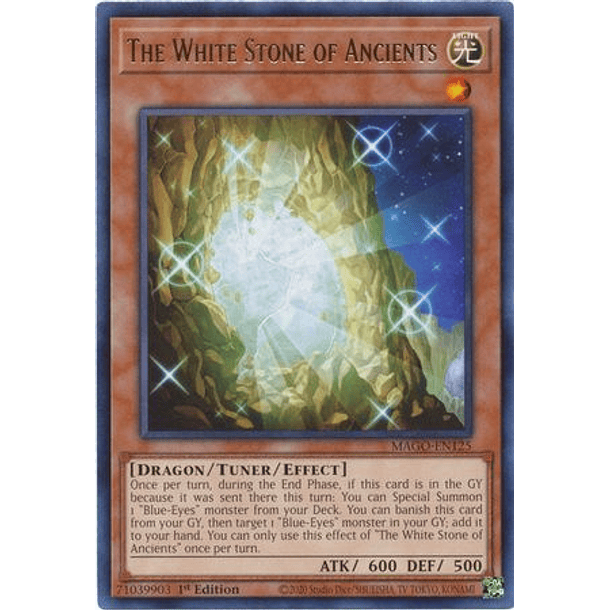 The White Stone of Ancients - MAGO-EN125 - Rare
