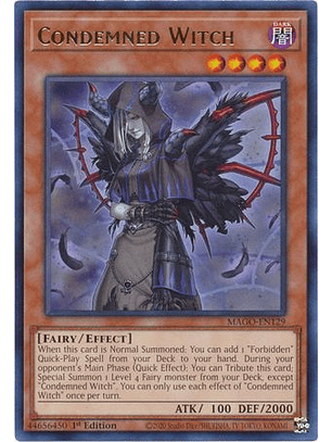 Condemned Witch - MAGO-EN129 - Rare
