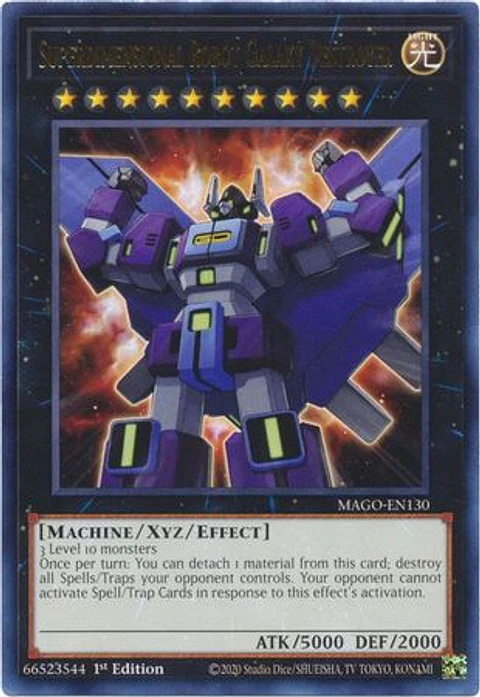 Superdimensional Robot Galaxy Destroyer - MAGO-EN130 - Rare