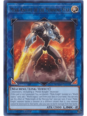 Mekk-Knight of the Morning Star - MAGO-EN137 - Rare