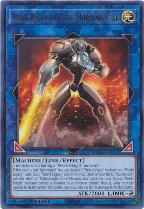 Mekk-Knight of the Morning Star - MAGO-EN137 - Rare