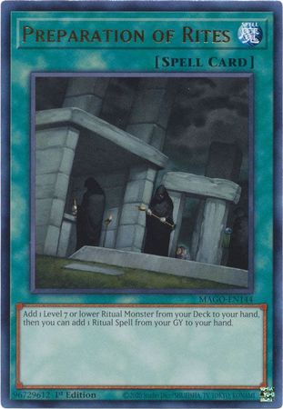 Preparation of Rites - MAGO-EN144 - Rare 1