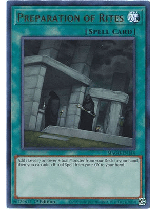 Preparation of Rites - MAGO-EN144 - Rare