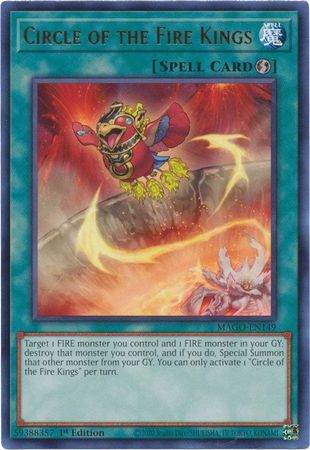 Circle of the Fire Kings - MAGO-EN149 - Rare 1