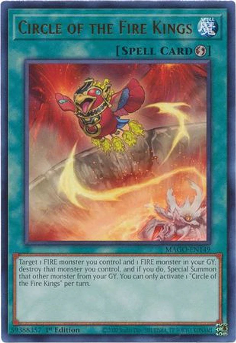 Circle of the Fire Kings - MAGO-EN149 - Rare