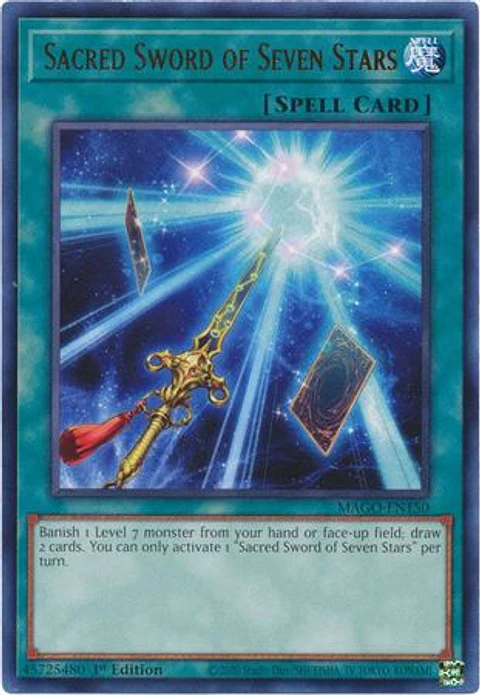 Sacred Sword of Seven Stars - MAGO-EN150 - Rare