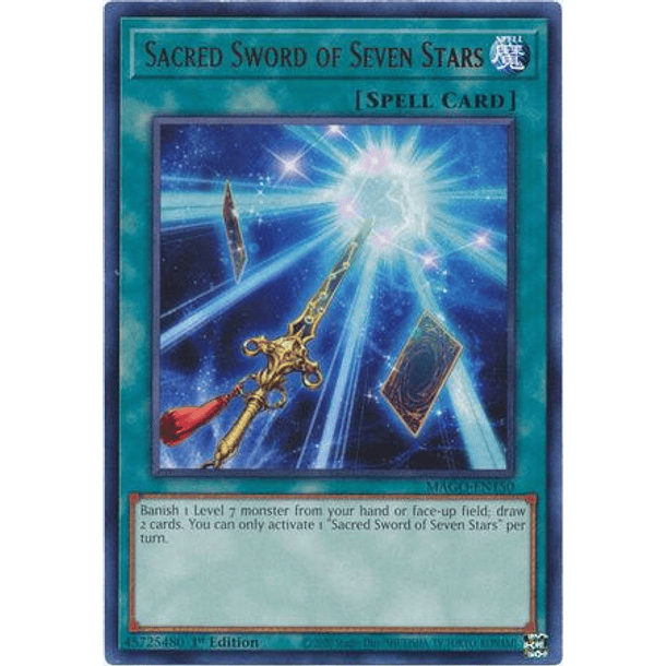 Sacred Sword of Seven Stars - MAGO-EN150 - Rare