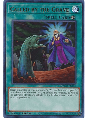 Called by the Grave - MAGO-EN156 - Rare 