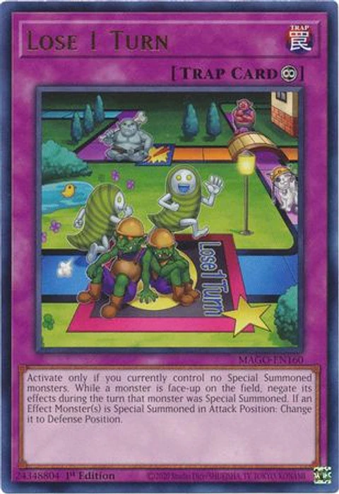 Lose 1 Turn - MAGO-EN160 - Rare